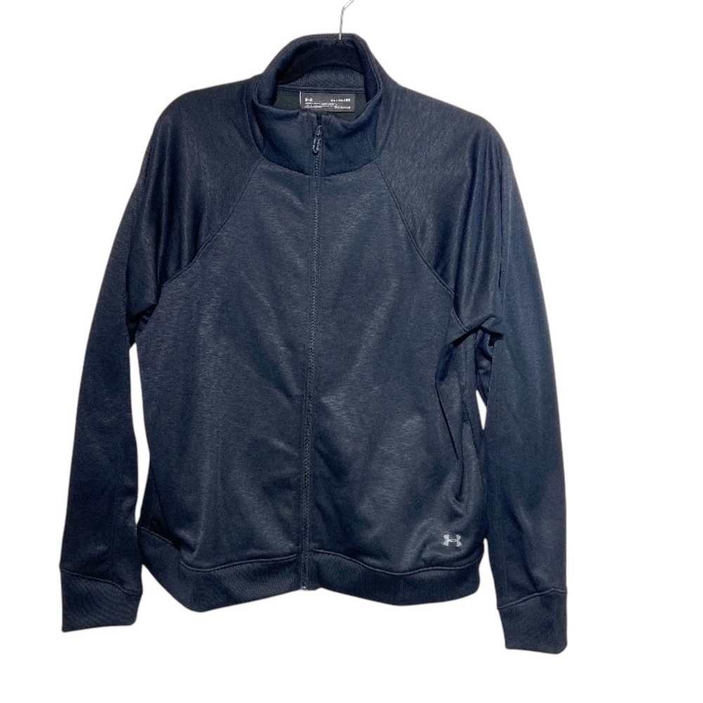 Women’s XL Under Armour Dark Gray Coldgear full zip jacket NWT - A2